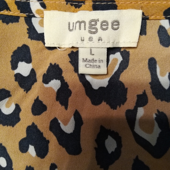 Umgee Animal Print Dress - Picture 11 of 12